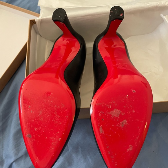 COPY - Christian Louboutin Agneska Heels - size 40 red bottoms never worn outsi… - Picture 4 of 10